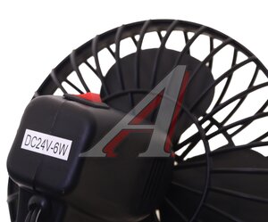 Изображение 3, S01901002 Вентилятор в салон 24V на присоске черный SKYWAY