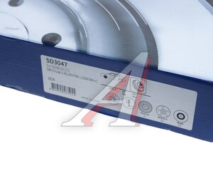 Изображение 4, SD3047 Диск тормозной CHEVROLET Cruze OPEL Astra J передний (1шт.) SANGSIN