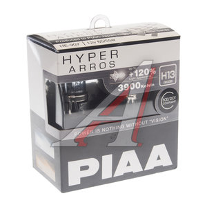 Изображение 1, HE-907-H13 Лампа 12V H13 55W +120% бокс (2шт.) Hyper Arros PIAA