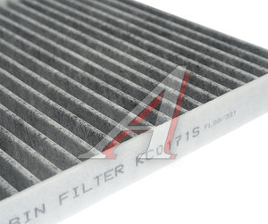 Изображение 2, KC0171S Фильтр воздушный салона RENAULT Koleos угольный KORTEX