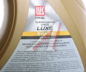 Изображение 4, 196256 Масло моторное ЛЮКС A5/B5/A1/B1/SL/CF 5W30 синт.4л ЛУКОЙЛ
