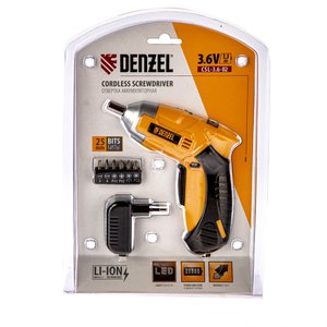 Изображение 12, CSL-36-02 Отвертка аккумуляторная 3.6В 1.3Ач с подсветкой DENZEL