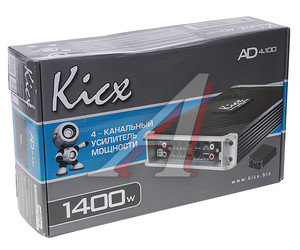 Изображение 5, KICX AD 4.100 Усилитель автомобильный 4х100Вт KICX