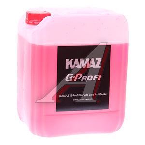 Изображение 1, 2422210232 Антифриз красный 10л KAMAZ G-Profi Service Line Antifreeze (ОАО КАМАЗ)