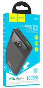 Изображение 5, J102 black Аккумулятор внешний 10000мА/ч для зарядки мобильных устройств HOCO