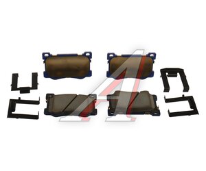 Изображение 1, 58101-B1A30 Колодки тормозные HYUNDAI Genesis (14-) (4WD) (R19) передние (4шт.) OE