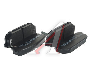 Изображение 2, MBF015321 Колодки тормозные KIA Sorento (02-) задние (4шт.) MANDO