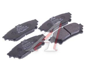 Изображение 2, 0986495174 Колодки тормозные TOYOTA Highlander (13-) задние (4шт.) BOSCH