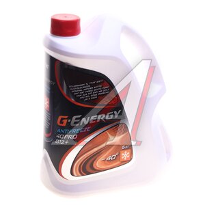 Изображение 1, 002422210309 Антифриз красный -40C PRO 5кг G12+ G-ENERGY