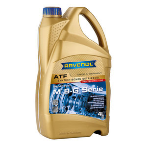 Изображение 1, 4014835842427 Масло трансмиссионное ATF M 9-G Serie синт.4л RAVENOL