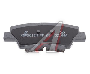 Изображение 3, 58302-A7B30 Колодки тормозные KIA Cerato (12-) задние (4шт.) OE