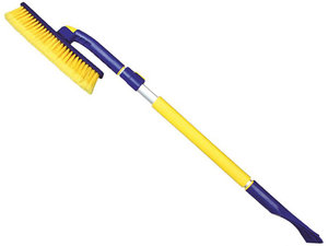 Изображение 1, GY000207 Щетка со скребком телескопическая 91-130см GOODYEAR