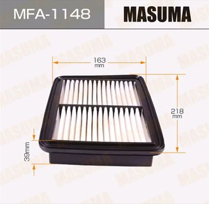 Изображение 2, MFA-1148 Фильтр воздушный TOYOTA Lite Ace (08-) MASUMA