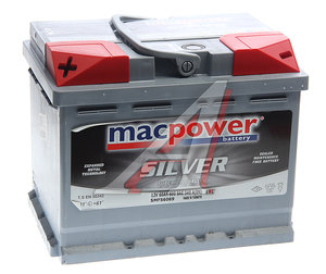 Изображение 1, 6СТ60(1) SMF56069 Аккумулятор MACPOWER 60А/ч