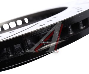 Изображение 6, BDF030 Диск тормозной MITSUBISHI Lancer (07-) передний перфорированный комплект TAYGA
