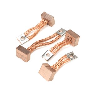 Изображение 1, 74.3708310 AE Щетка стартера 74.3708 с наконечником комплект 4шт AVTOELECTRICA