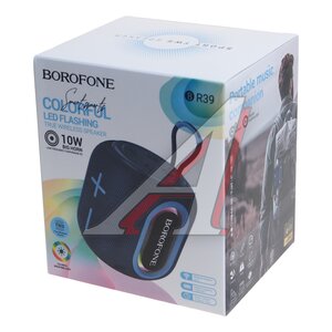 Изображение 4, BR39 blue Колонка беспроводная bluetooth BOROFONE