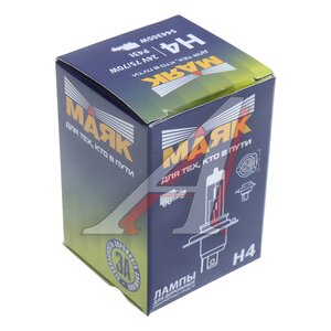 Изображение 3, 54430SW Лампа 24V H4 75/70W P43t Super White МАЯК