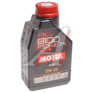 Изображение 1, 112710 Масло моторное MOTUL 8100 POWER 0W20 синт.1л