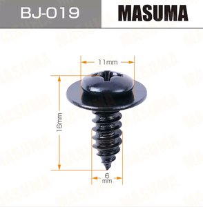 Изображение 2, BJ-019 Саморез 6x16мм набор 10шт. MASUMA