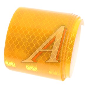 Изображение 2, ТТ-ЛЕН-002 Лента светоотражающая желтая 1м./5 см. (микропризма, соты)