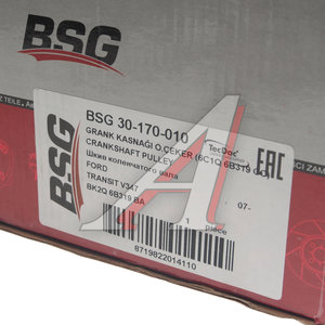 Изображение 6, BSG30170010 Шкив FORD Transit (06-) (2.2 TDCI) коленвала BSG