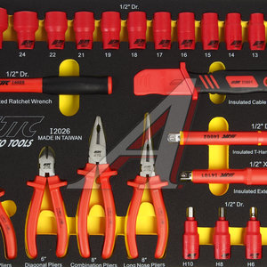 Изображение 6, JTC-I4115S Набор инструментов 115 предметов изолированных комплект JTC
