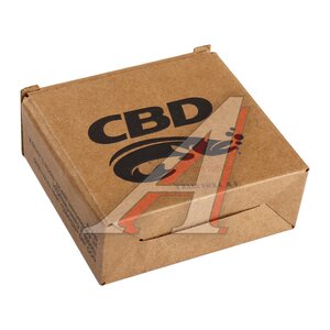 Изображение 3, CBD601.001 Фланец выхлопной системы внешн.d=45мм 2шт. (прокладка 1шт., комплект крепежа) CBD