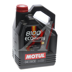 Изображение 1, 111686 Масло моторное 8100 ECO-NERGY 5W30 синт.5л MOTUL