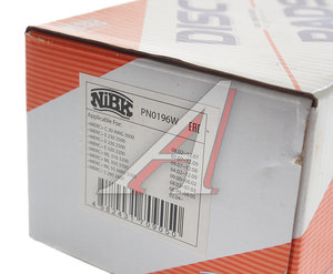 Изображение 4, PN0196W Колодки тормозные MERCEDES S (W220), ML (W163) передние (4шт.) NiBK