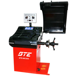 Изображение 1, GTE-BC303 Станок балансировочный 220В 10"- 30" ручной ввод параметров LED панель измеритель ширины колеса GTE