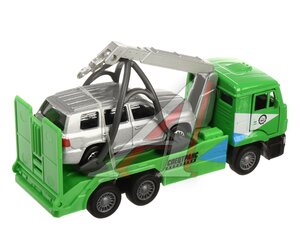 Изображение 2, SB-17-24-R-WB (48) Модель автомобиля КАМАЗ ЭВАКУАТОР металлическая ТЕХНОПАРК