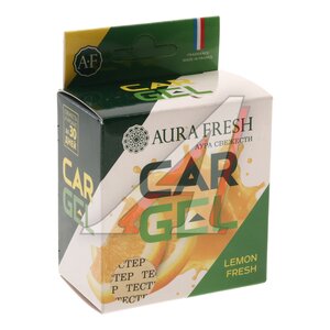 Изображение 3, 23609 Ароматизатор под сиденье гелевый (Lemon Fresh) 50г AURA FRESH