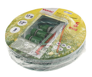 Изображение 1, WMC-TG7106012 Шланг садовый 1/2"х18м ПВХ с насадками WMC TOOLS