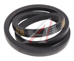 Изображение 1, 1650-21x14 Ремень ЗИЛ-130Е, ЗИЛ-131, УРАЛ-375 вентилятора,  генератора BRT ASK