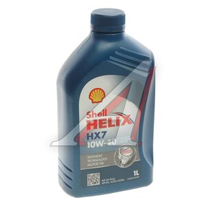 Изображение 2, 550053736 Масло моторное HELIX HX-7 10W40 A3/B4/SN+ п/синт.1л SHELL