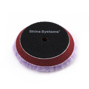 Изображение 2, SS568 Круг полировочный 75мм шерсть лиловый Lila Wool Pad SHINE SYSTEMS