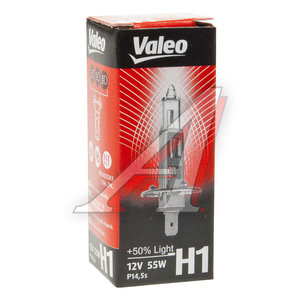 Изображение 3, 032503 Лампа 12V H1 55W P14.5s +50% (1шт.) Light VALEO