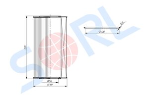 Изображение 4, RL6140AB69 Фильтр масляный DAF CF85, XF95 SORL