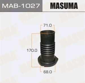 Изображение 2, MAB-1027 Пыльник амортизатора TOYOTA Carina E переднего (1шт.) MASUMA