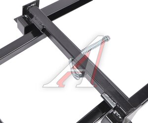 Изображение 4, KR-6455 Лестница для фургона складная h=850 оцинкованная KRAL