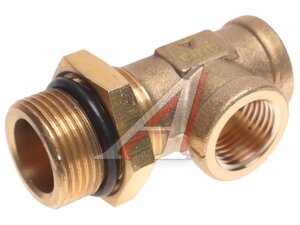 Изображение 1, 2W.M22x1,5 F16x1,5 F16x1,5 Соединитель трубки ПВХ, полиамид М22хF16хF16 латунь SEVEN TRUCKS