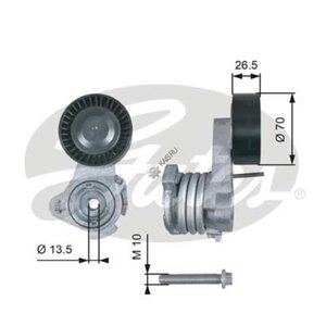 Изображение 2, T39112 Ролик приводного ремня BMW 1 (07-) натяжителя GATES