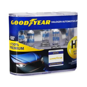Изображение 3, GY017152 Лампа 12V H7 55W PX26d +150% бокс (2шт.) Premium GOODYEAR
