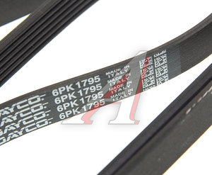 Изображение 3, 6PK1795 Ремень приводной поликлиновой 6PK1795 DAYCO