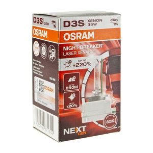 Изображение 4, 66340XNN Лампа ксеноновая D3S 35W PK32d-5 +200% 4400K 42V Night Breaker Laser NextGen OSRAM