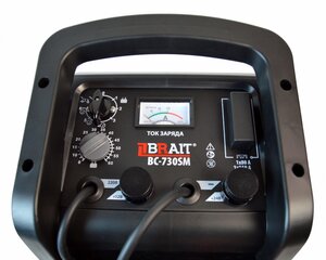 Изображение 2, BC-730SM Устройство пуско-зарядное 12-24V/40-1500Ач/700А передвижное BRAIT