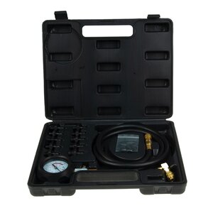 Изображение 4, LG-14724 Тестер давления масла с резьбовыми адаптерами 13 предметов в кейсе LIGE