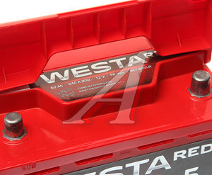 Изображение 2, 6СТ60(0) Аккумулятор WESTA RED 60А/ч обратная полярность, низкий