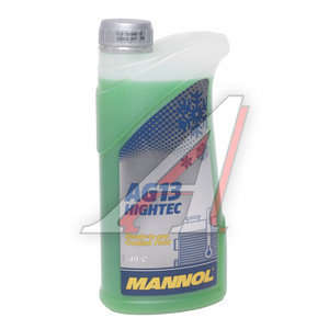 Изображение 1, 2040 Антифриз зеленый -40C 1л AG13 Hightec HOAT 4013 MANNOL